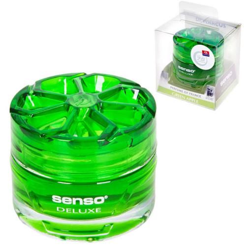 Освіжувач повітря гель DrMarkus Senso Delux зелен Apple 50мл (280)