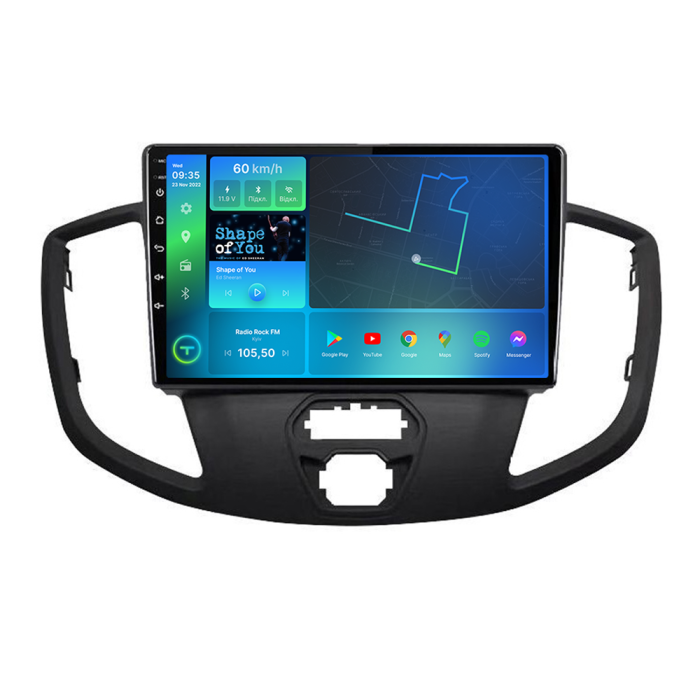 Штатная магнитола Torssen Ford Transit 2020+ USA F9232 4G Carplay DSP