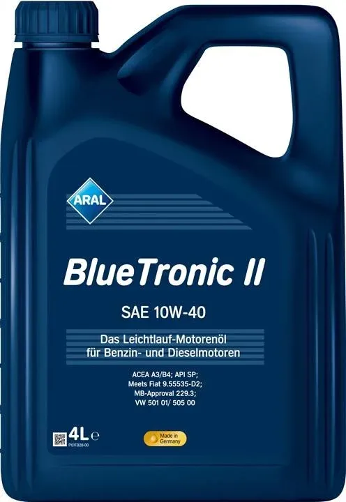 Моторне мастило Aral BlueTronic II 10W-40 4л