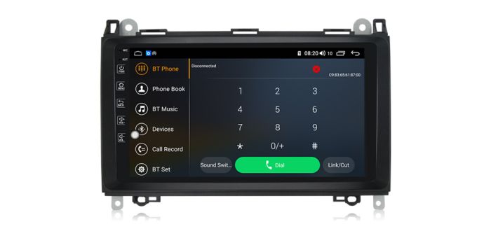 Штатна магнітола Torssen Mercedes Vito, Viano, Sprinter, Crafter F9232 4G Carplay DSP