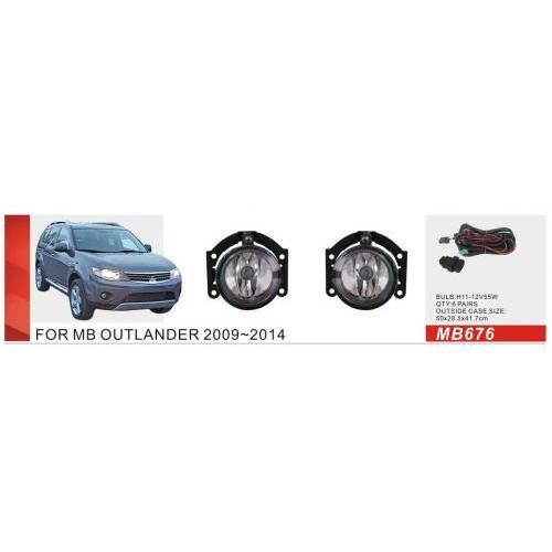 Фари дод. модель Mitsubishi Outlander XL 2009-14/Triton/L200 2015-/MB-676/H11-12V55W/ел.проводка (MB-676)
