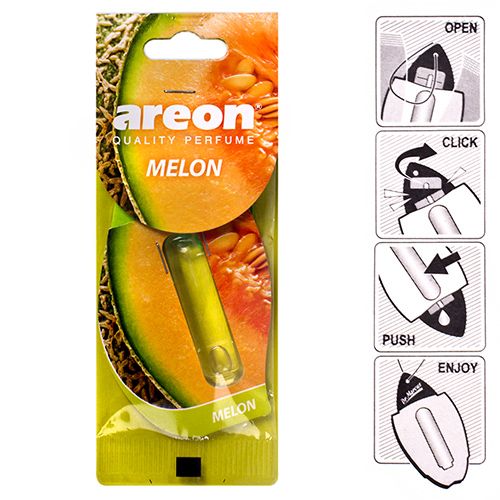 Освіжувач повітря рідкий листок AREON "LIQUID" Melon 5мл (LR12)