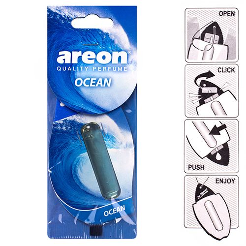 Освіжувач повітря рідкий листок AREON "LIQUID" Ocean 5мл (LR11)