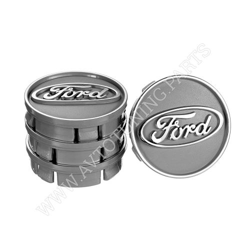 Заглушка колісного диска Ford 60x55 чорний ABS пластик (4шт.) 50040 (50040)