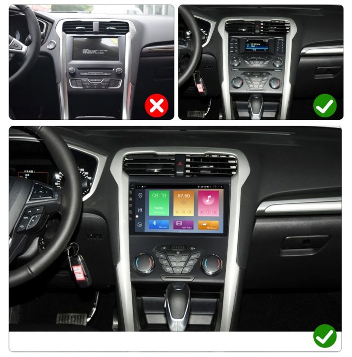 Штатна магнітола Torssen Ford Fusion/Mondeo 2013-2016 F9232 4G Carplay DSP