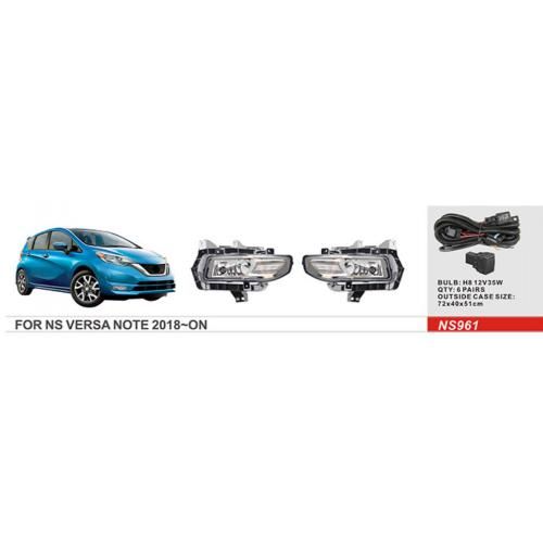 Фари дод.модель  Nissan Versa Note 2018-/NS-961/H8-12V35W/eл.проводка (NS-961)