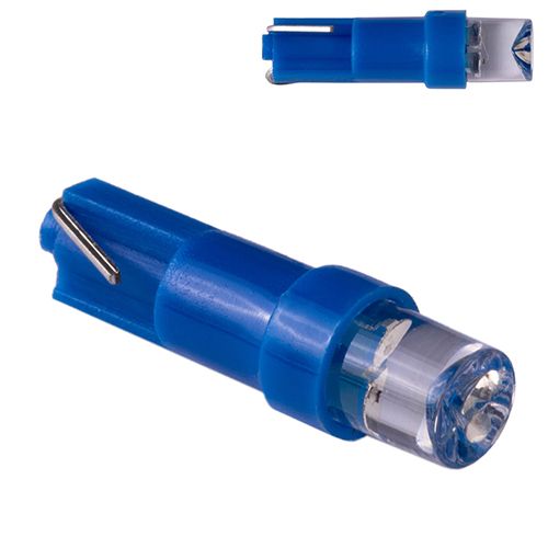 Лампа PULSO/габаритна/LED T5/1SMD-3030/12v/0.5w/3lm Blue (LP-120302)