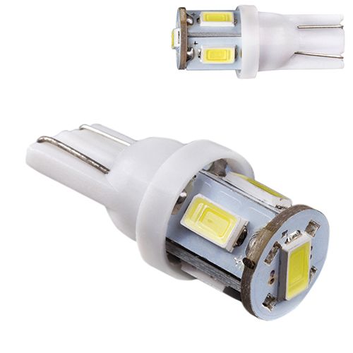 Лампа PULSO/габаритна/LED T10/5SMD-2835/12v/1,1w/50lm White (LP-135051)