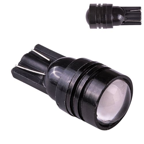 Лампа PULSO/габаритна/LED T10/1SMD-5050/12v/0.5w/80lm White with lens (LP-158066)