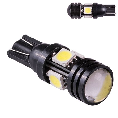 Лампа PULSO/габаритна/LED T10/4SMD-5050/12v/1.5w/72lm White with lens (LP-157266)