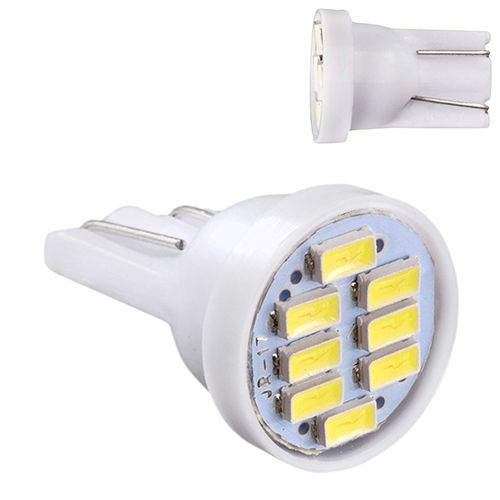 Лампа PULSO/габаритна/LED T10/8SMD-3014/12v/0.5w/40lm White (LP-124061)