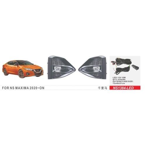 Фари дод. модель Nissan Maxima/2020-/NS-1384L/LED-12V10W/ел.проводка (NS-1384-LED)