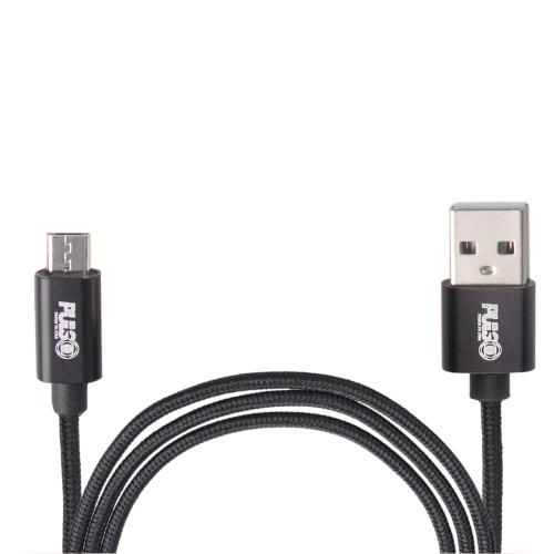 Кабель VOIN USB - Micro USB 3А, 2m, black (швидка зарядка/передача даних) (CC-1802M BK)