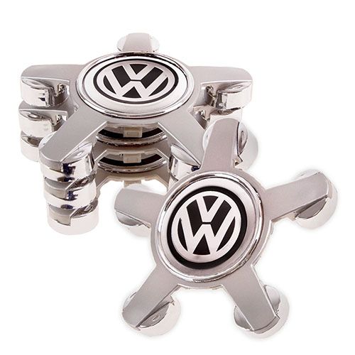 Заглушка колесного диска под болты VW 57x135 с кольцом (4шт.) (53984)