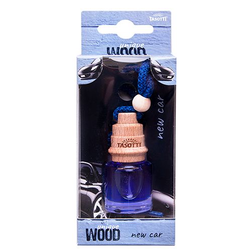 Ароматизатор Tasotti "Unique Wood" New Car 7ml (119148)