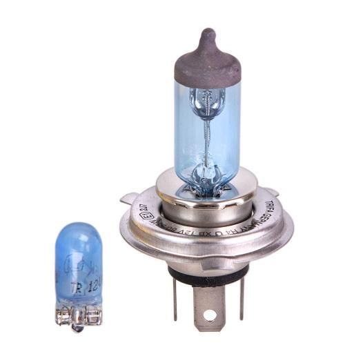 Лампа автомобільна  Лампи подвійна коробка 12V з 2  лампами H4 та 2 W5W Trifa (61661-060)