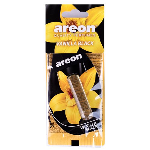 Освіжувач повітря рідкий листок AREON "LIQUID" Vanilla Black  5мл (LR23)