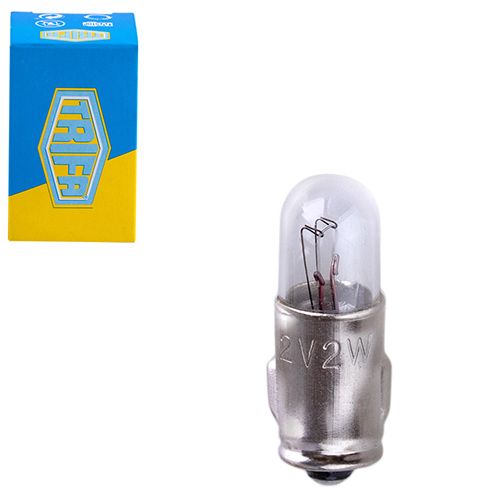 Лампа автомобільна  індикаторна лампа Trifa 12V 2,0W BA 7s (00107)
