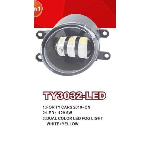 Фари дод. модель Toyota Cars/TY-3032L/LED-12V6W/ел.проводка (TY-3032-LED-DUAL)