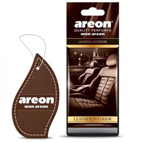 Освіжувач повітря AREON сухий листок "Mon" Leather Interior (МА42)