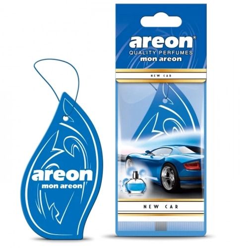 Освіжувач повітря AREON сухий листок "Mon" New Car/Нова машина (MA27)
