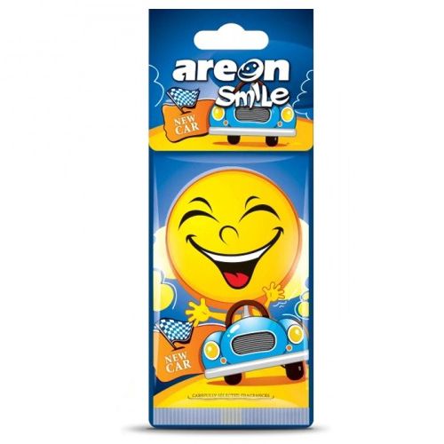 Освіжувач повітря AREON сухий листок Smile Dry New Car (ASD21)