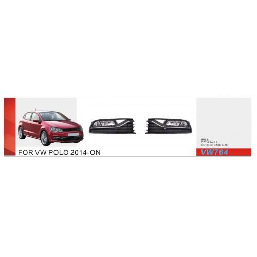 Фари дод. модель VW Polo 5 2014-17/VW-764/H8-12V35W/eл.проводка (VW-764)