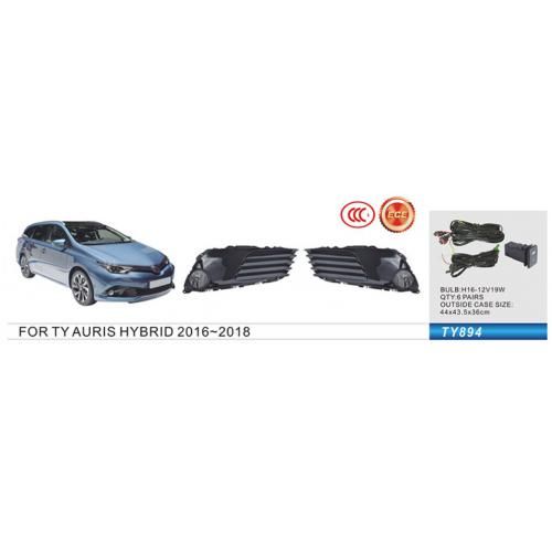 Фари дод. модель Toyota Auris Hybrid 2016-18/TY-894A/H11-12V55W/eл.проводка (TY-894A)