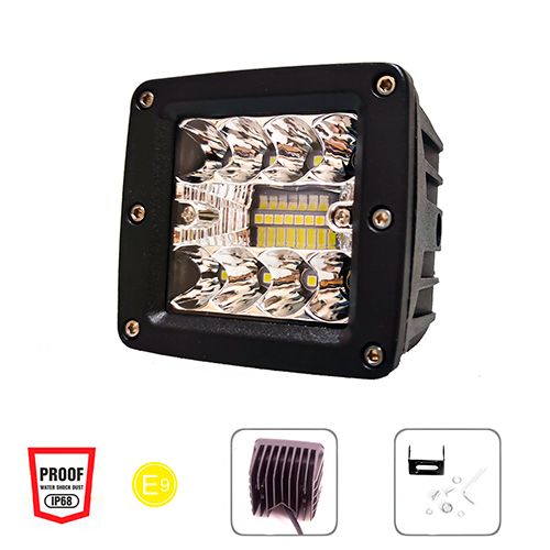 Фара робочого світла WLP-48S4 SPOT 24Led*1W 8Led*3W/10-30V/48W/6000K (WLP-48S4)