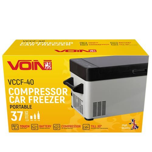 Холодильник компресорний 37 л VCCF-40 DC / AC 12/24 / 220V (VCCF-40)