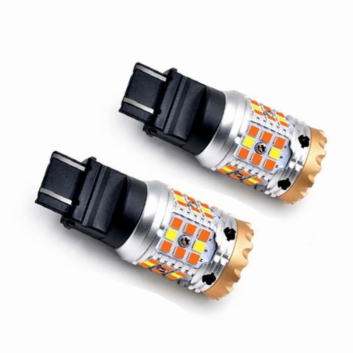 Світлодіодні лампи TORSSEN Pro P27 / 7W (3157) white / amber Can Bus 21W / 21W (Комплект 2шт)