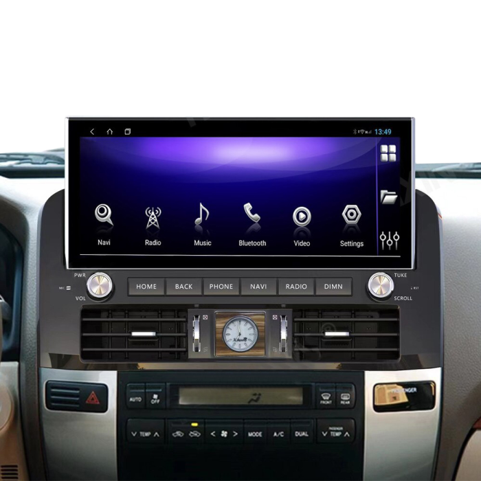 Штатна магнітола Torssen Toyota Prado 120/GX470 12.3'' 2002-2009 4/64 Carplay DSP 4G