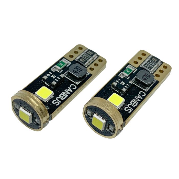 Світлодіодні лампи TORSSEN T10 3SMD w5w Can Bus 2.5W (Комплект 2шт)