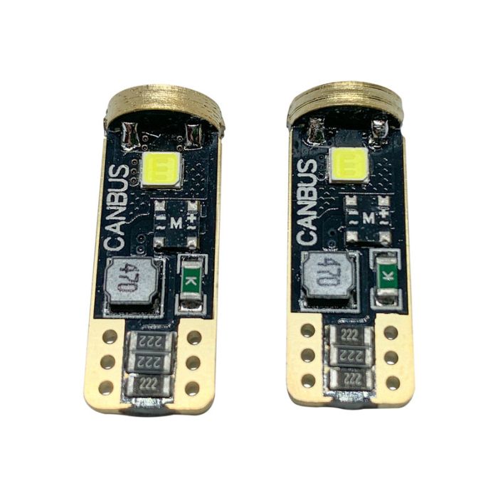 Світлодіодні лампи TORSSEN T10 3SMD w5w Can Bus 2.5W (Комплект 2шт)