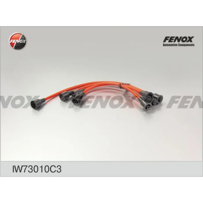 Дроти запалювання високовольтні силікон ГАЗ 3102, 3302 406 Fenox (IW73010C3)