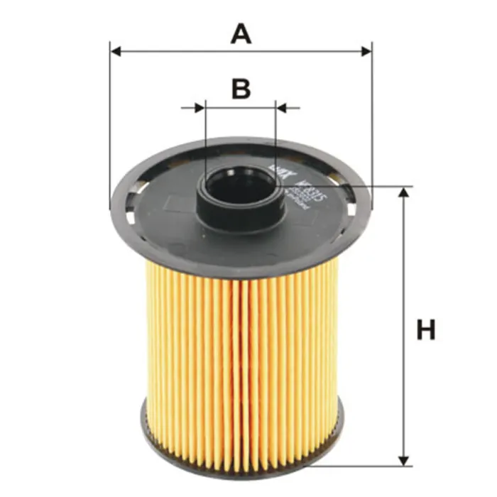 Фільтр паливний WIX FILTERS Nissan, Opel, Renault (WF8315)