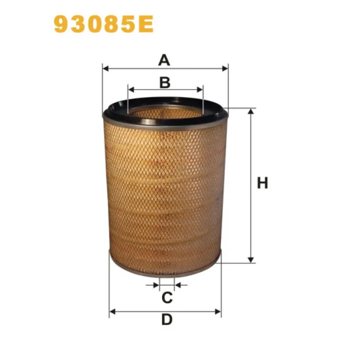 Фільтр оливи Renault (RVI) C, CCH, G (Manager/Maxter), M (Midliner) Wix Filters (93085E)