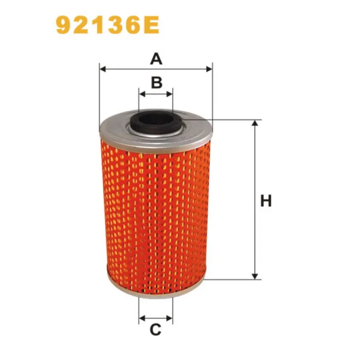 Фільтр оливи Autosan A, H; Avia A; Zetor 7711, 7745 Wix Filters (92136E)