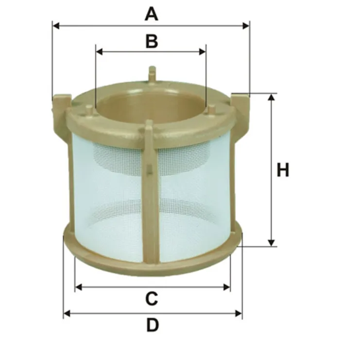 Фільтр паливний WIX FILTERS Daf, Mercedes-Benz (95152E)