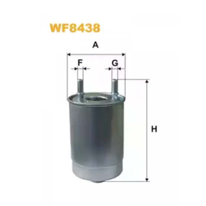 Фільтр паливний WIX FILTERS Renault (WF8438)