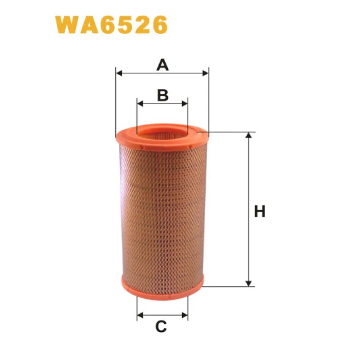 Фільтр повітря Fiat Croma Wix Filters (WA6526)