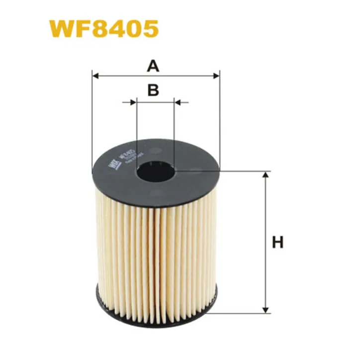 Фільтр паливний WIX FILTERS Opel, Meriva A, Zafira B, Vauxhall (WF8405)