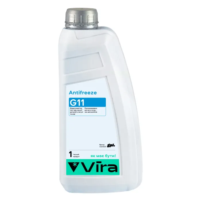Рідина охолоджуюча VIRA -40 °C G11 синя 1 кг (VI0020)