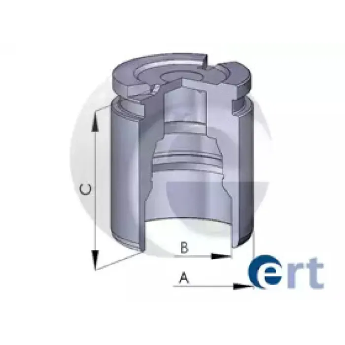 Ремкомплект гальмівного поршня супорта ERT (150555-C)