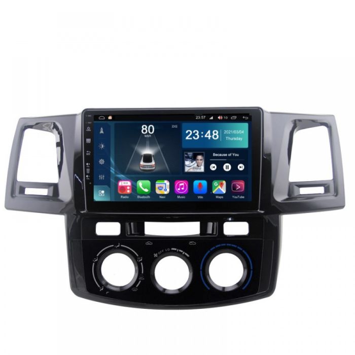 Штатна магнітола Torssen Toyota Hilux 12 climate F9432 4G Carplay DSP