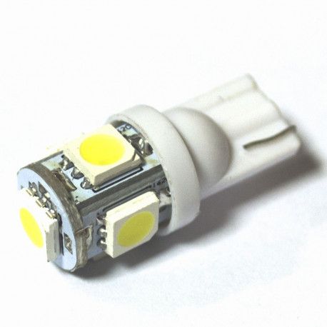 Світлодіодні автомобільні лампи Galaxy T10 (W5W) 5050 5SMD White