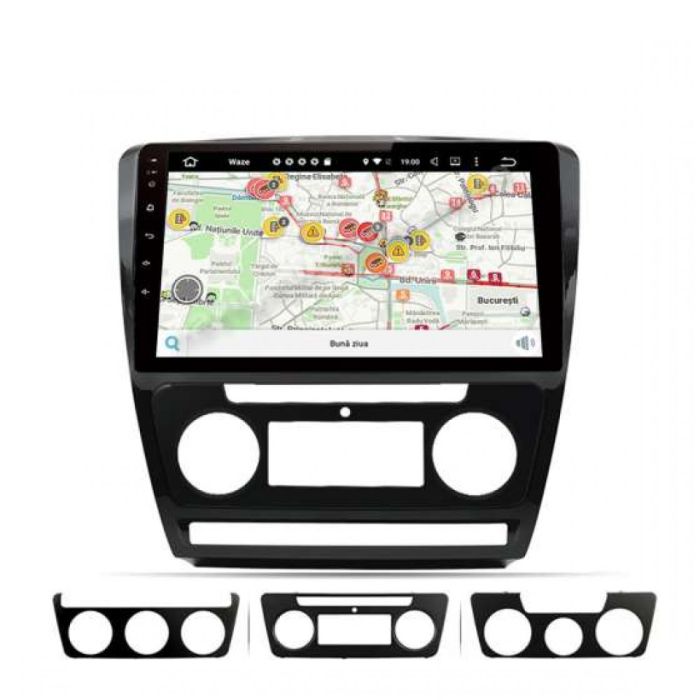 Штатна магнітола Torssen Skoda Octavia A5 08-13 silver F10432 4G Carplay DSP