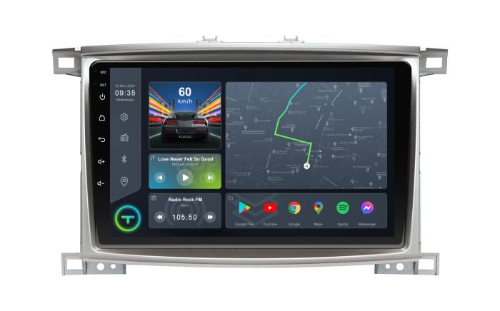 Штатна магнітола Torssen Toyota LC100 F10232 4G Carplay DSP