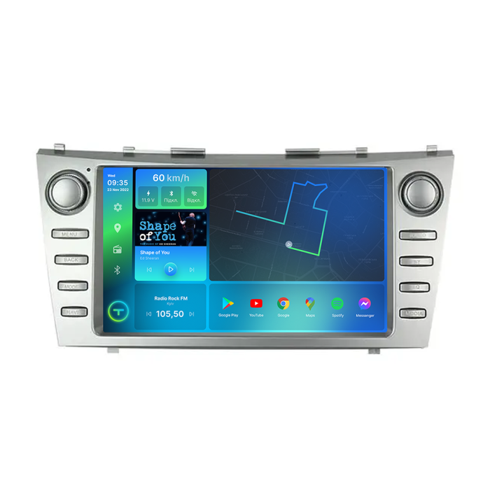 Штатна магнітола 2K Torssen Toyota Camry 40 з кнопками F9432 4G Carplay DSP