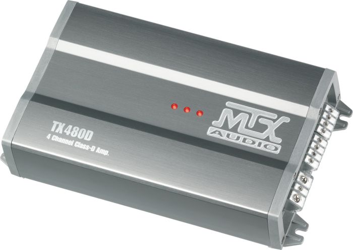 Чотирьохканальний підсилювач MTX TX480D